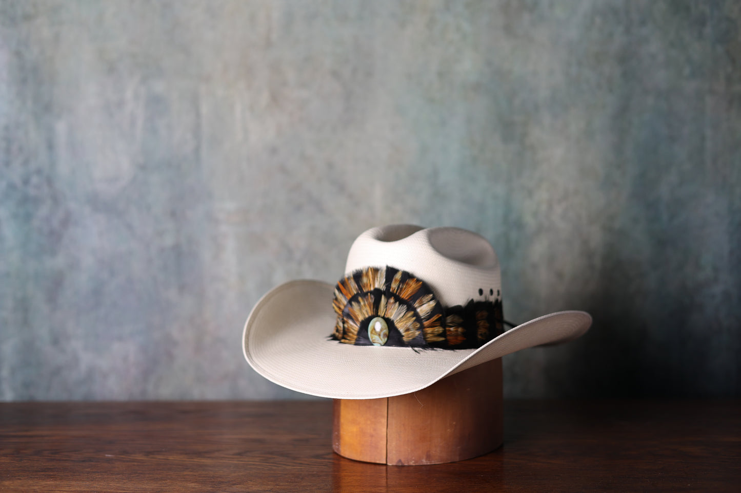 Feather crown Hat band