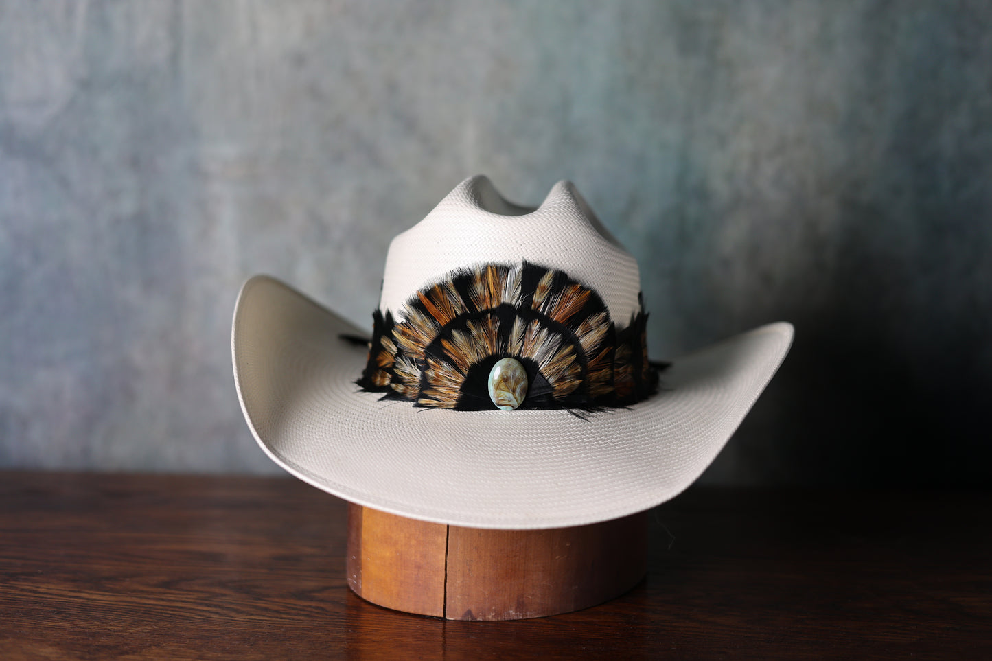 Feather crown Hat band