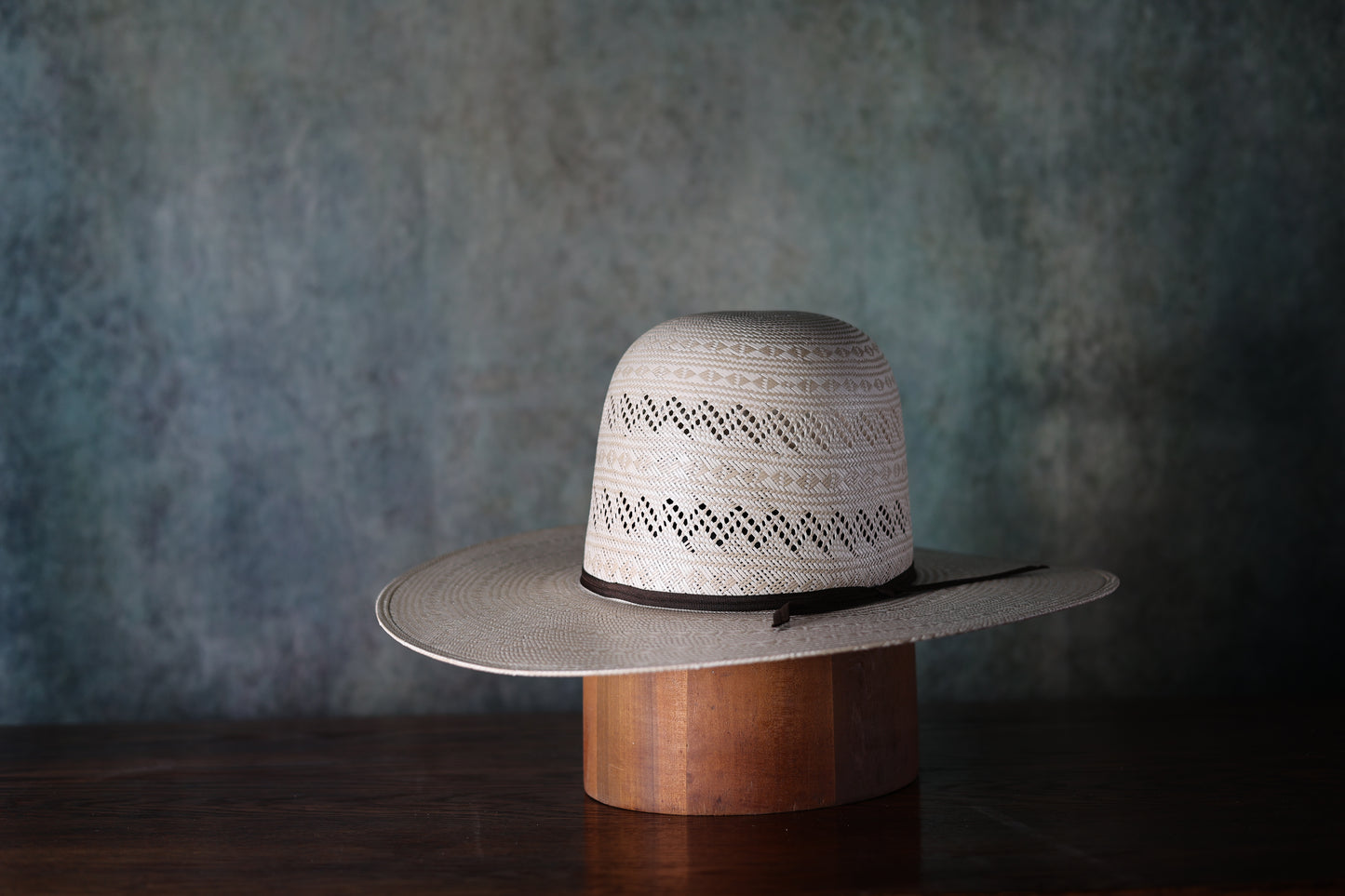 Rodeo King S25-22 Prime Time Open/Flat Straw Hat