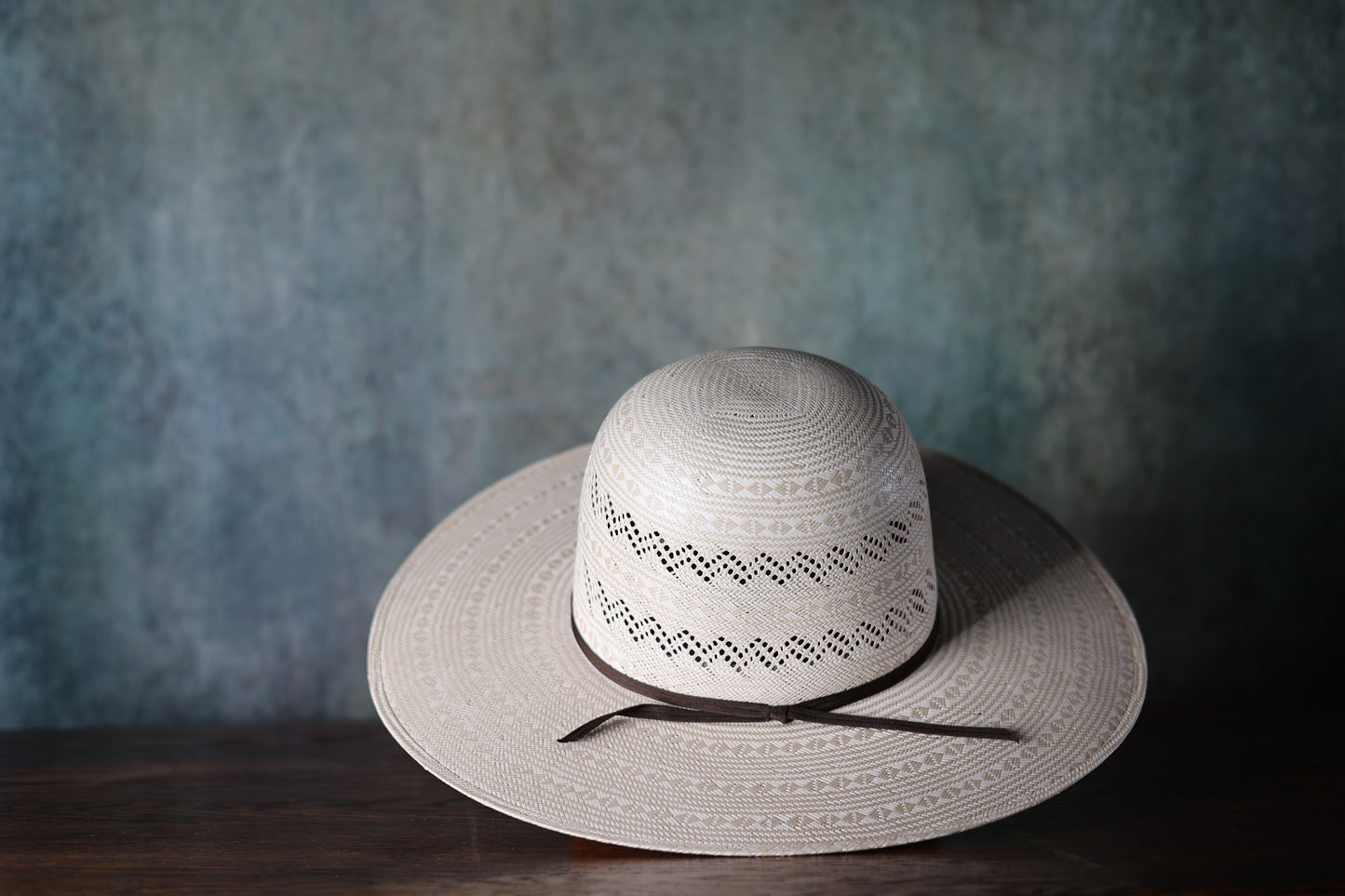 Rodeo King S25-22 Prime Time Open/Flat Straw Hat