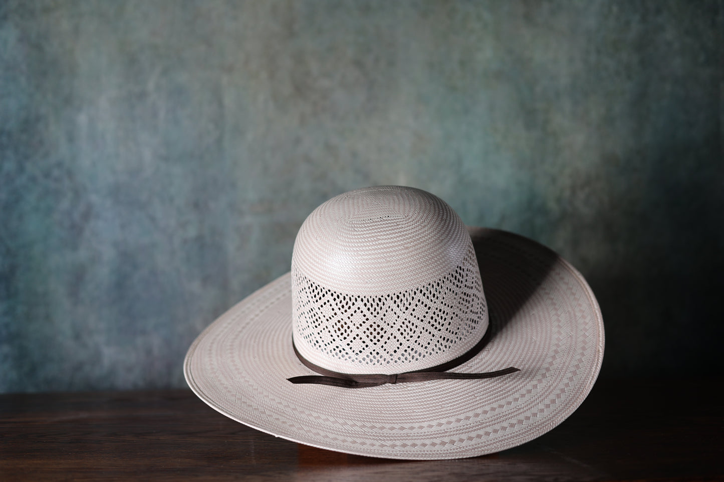Rodeo King S8-22 Diamond Breeze Open/Flat Straw Hat