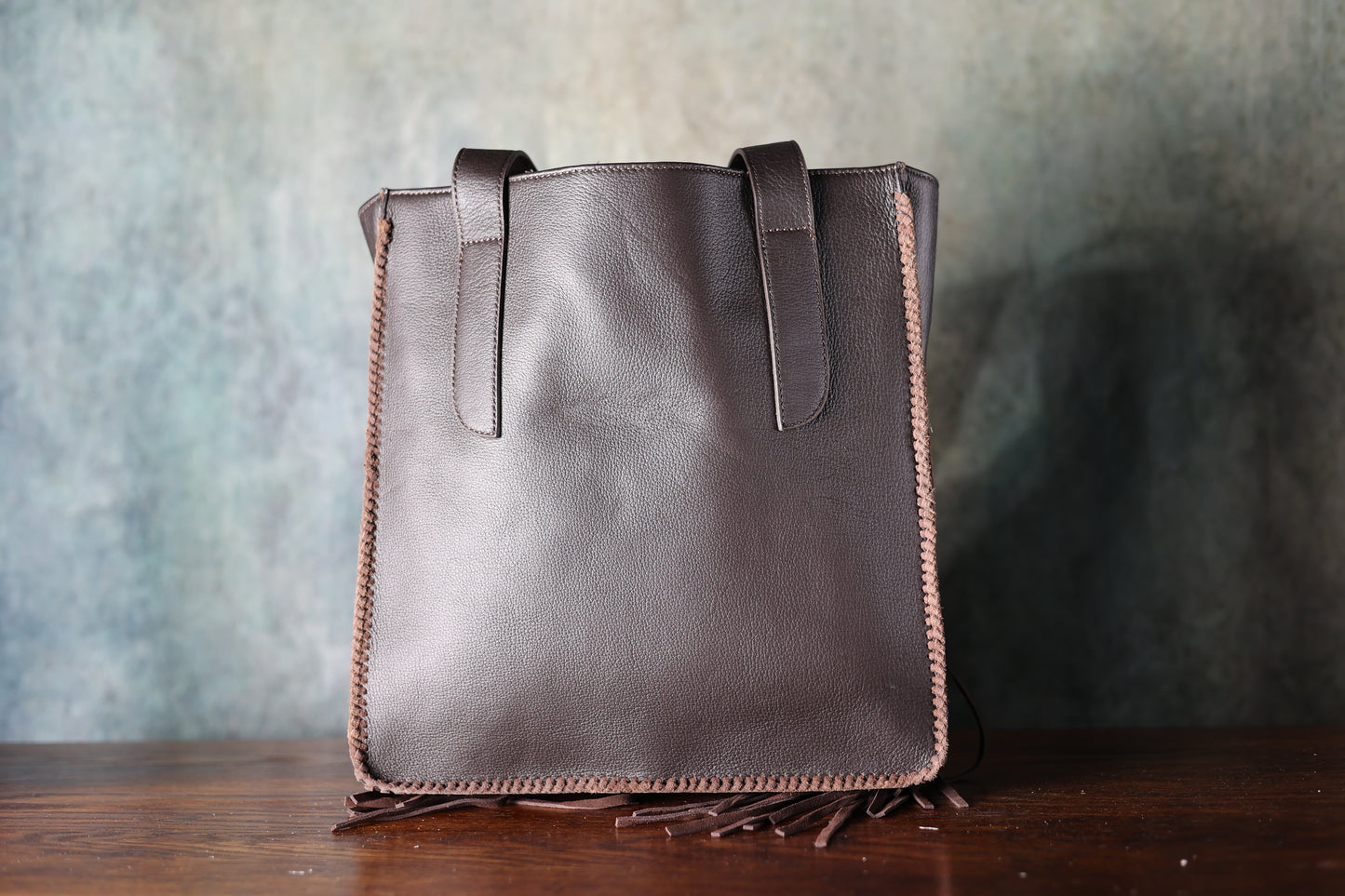 Ariat Scarlett Fringe Calf Hair Tote