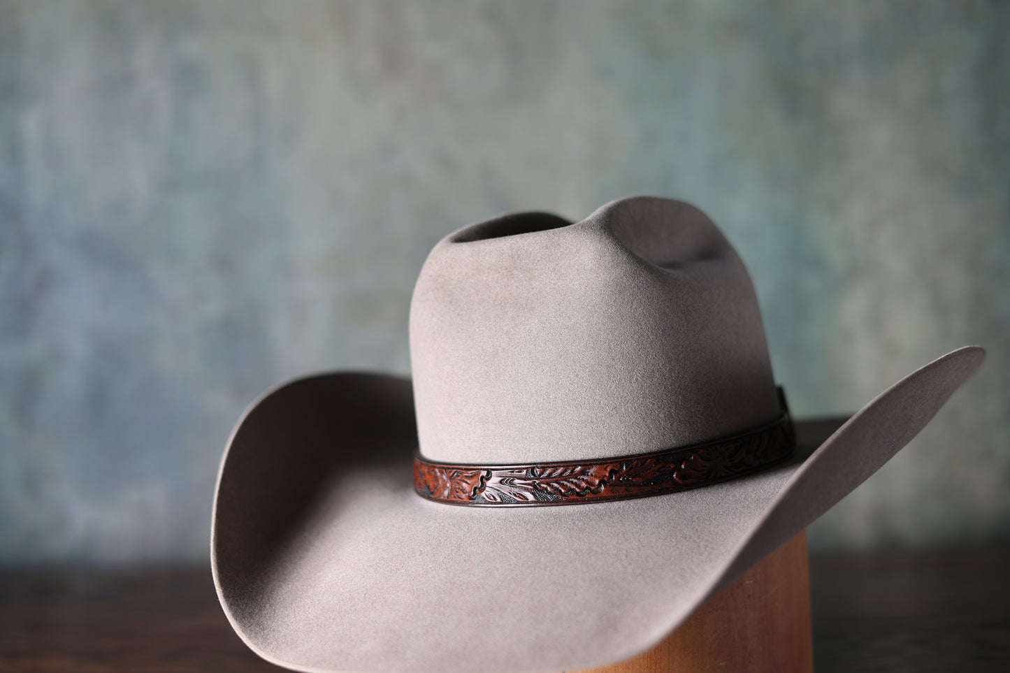Silver King Leather Hat Bands