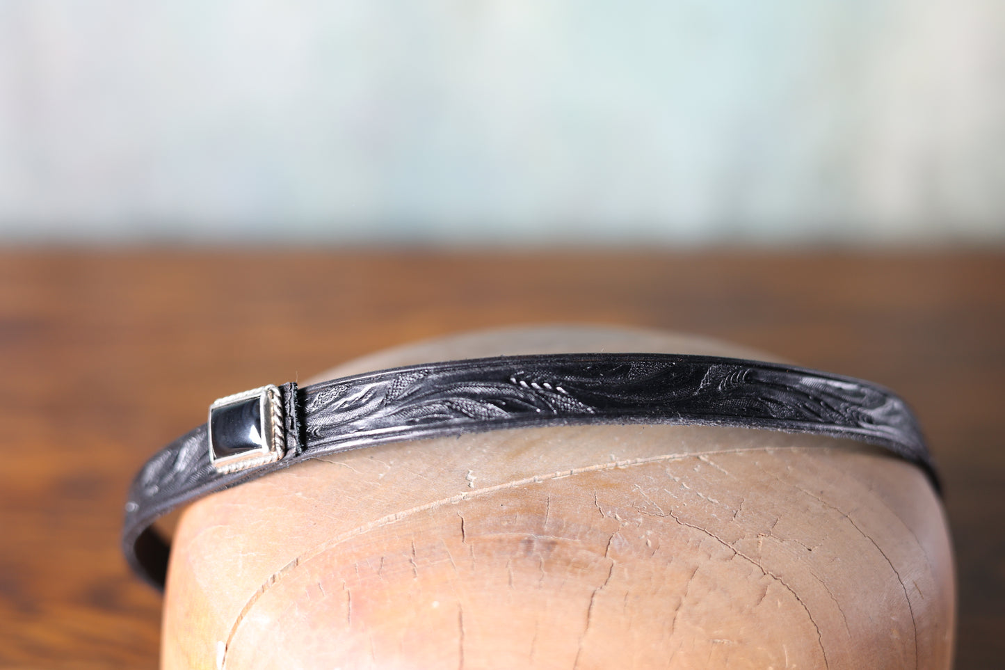 Silver King High End Leather Hat Bands