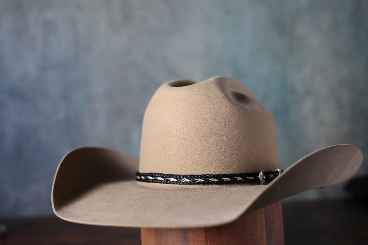 Horse Hair with Buckle Hat Band