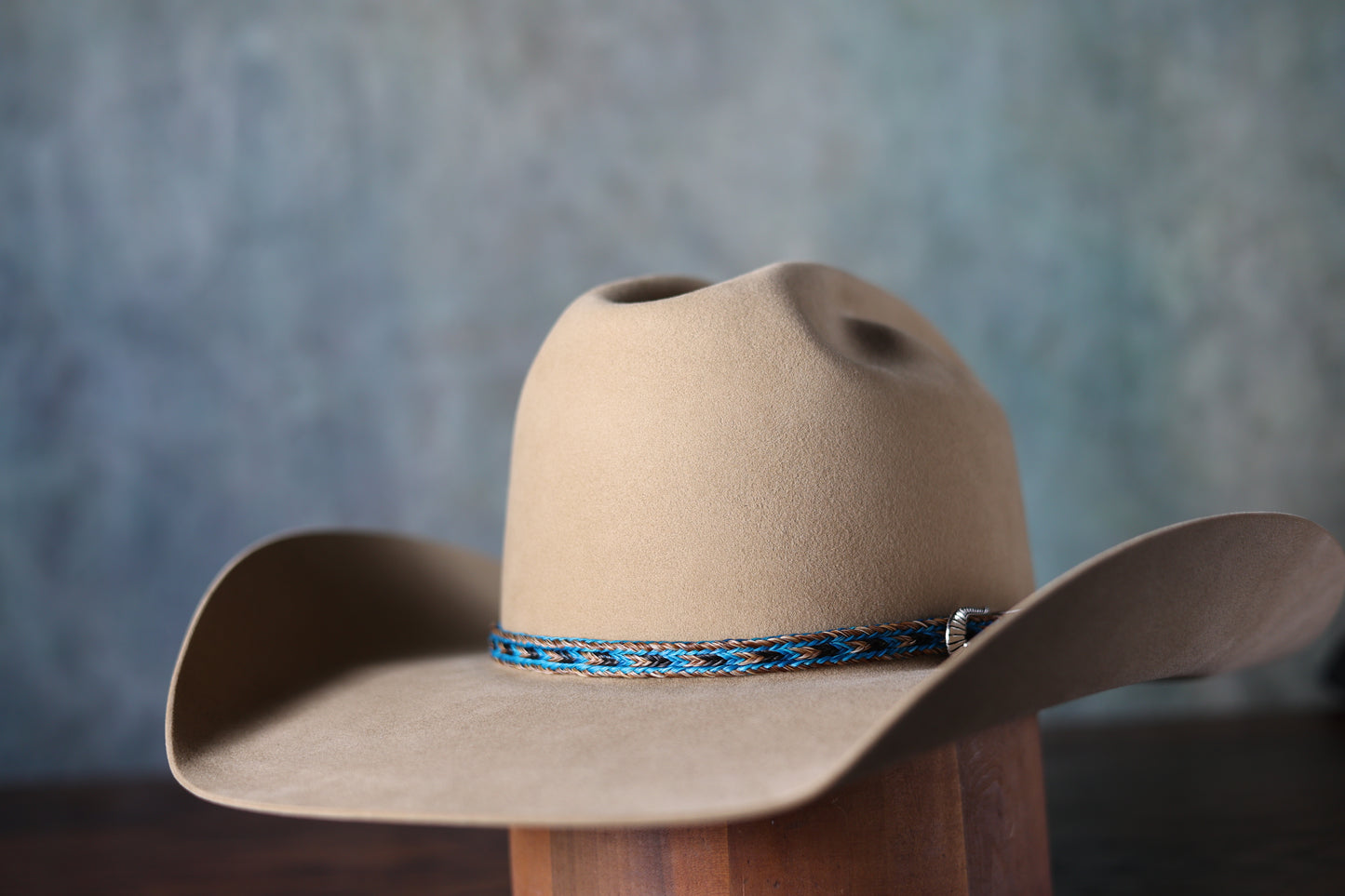 Horse Hair with Buckle Hat Band