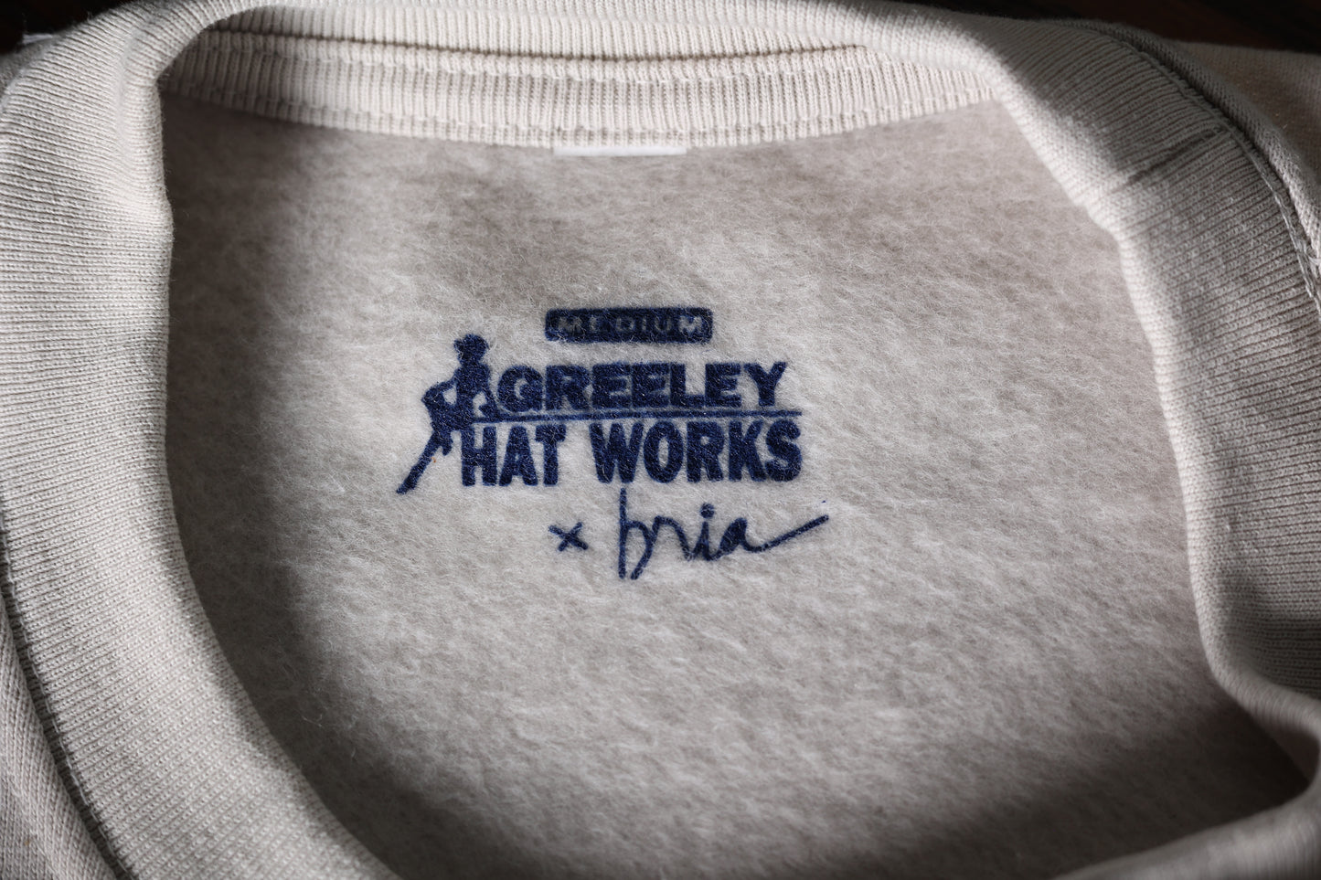 GHW x Bria Workhorse Crewneck