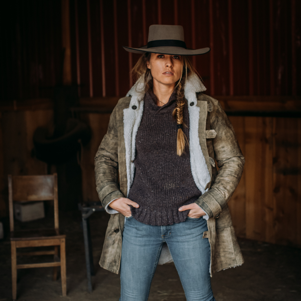 Greeley Hat Works Pure Beaver Steel Felt Hat