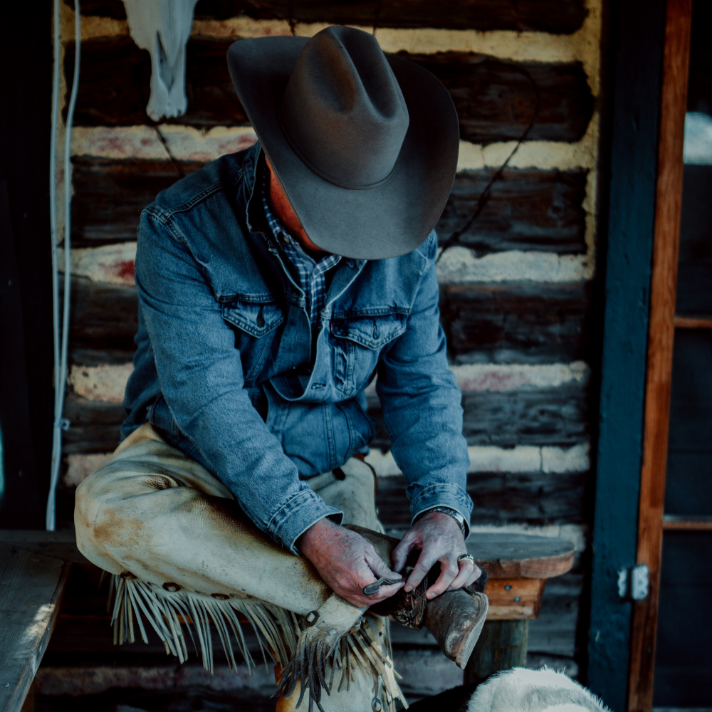 Greeley Hat Works Pure Beaver Steel Felt Hat