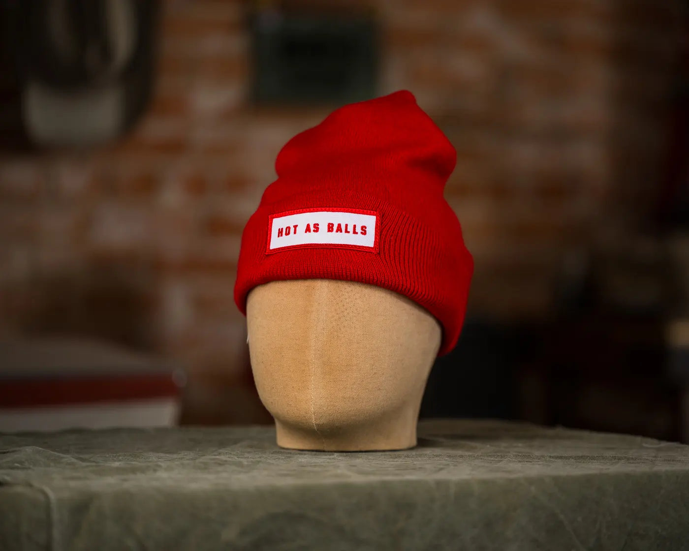 Big D speed Shop Hot as Balls Beanie