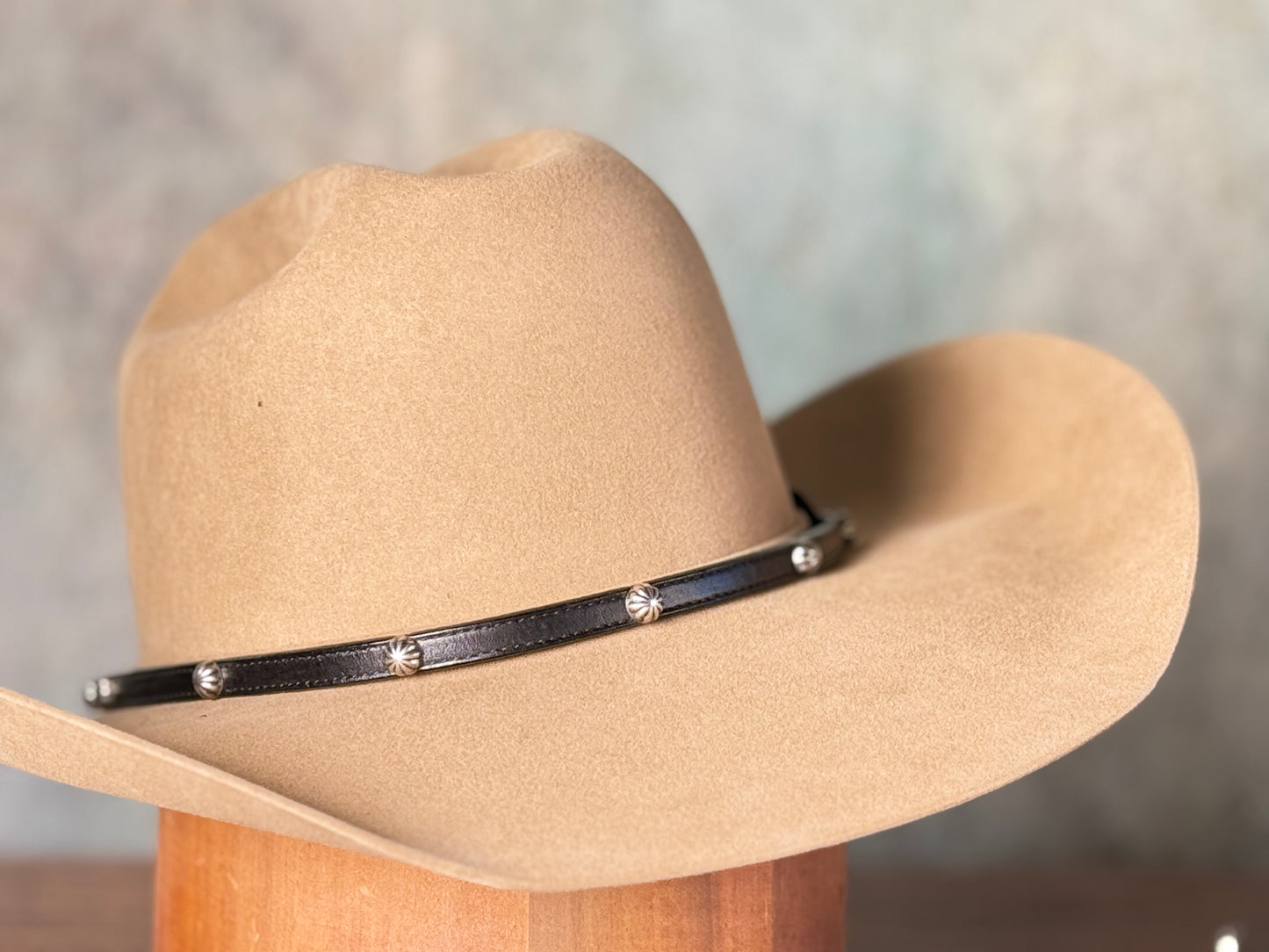 Austin Accent Leather Hat Bands