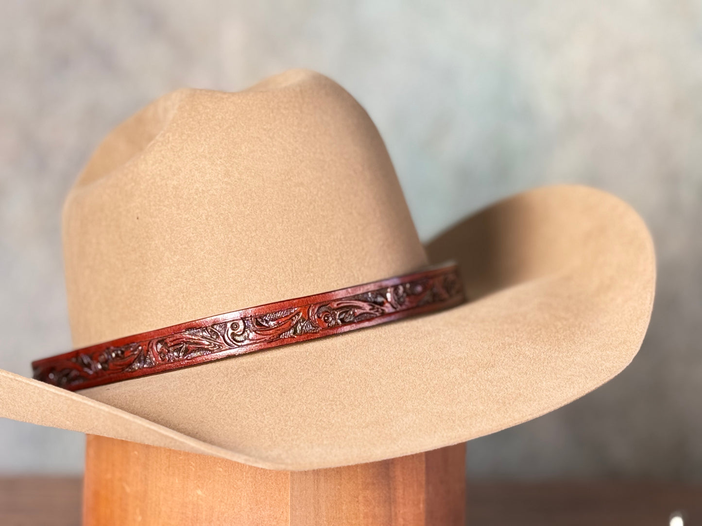 Austin Accent Leather Hat Bands