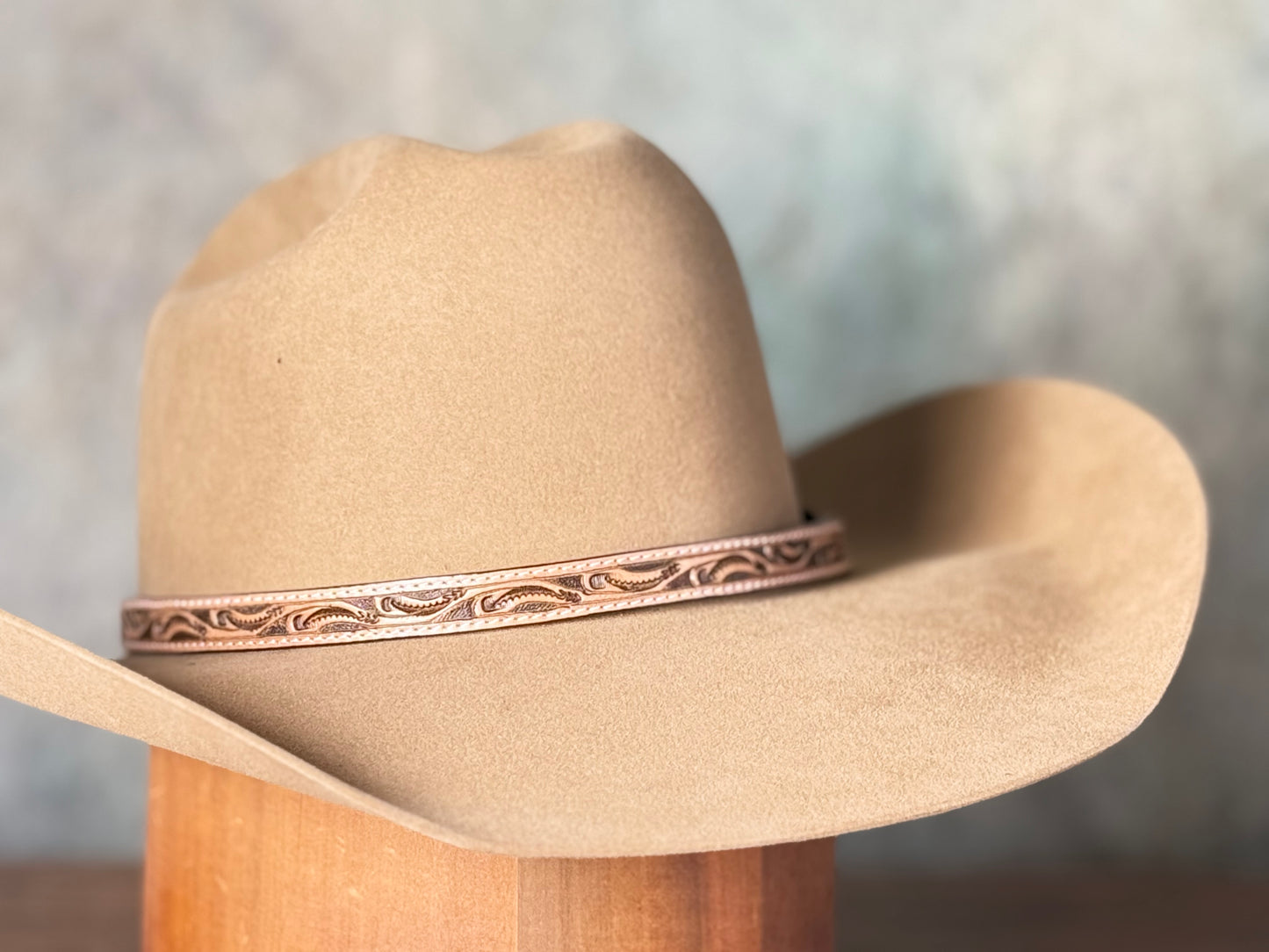 Austin Accent Leather Hat Bands