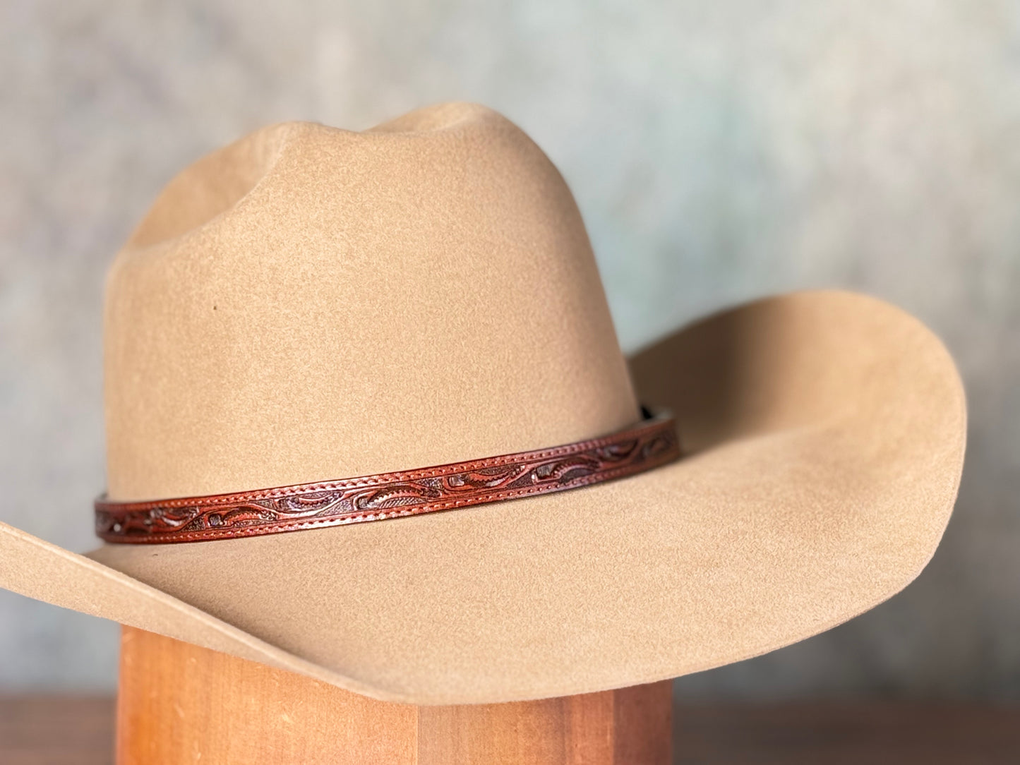 Austin Accent Leather Hat Bands