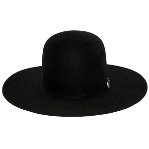 Photo of Custom Pure Beaver Felt Hat from Greeley Hat Works in black color