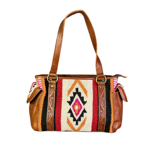 Ariat Saddle Blanket Satchel Purse