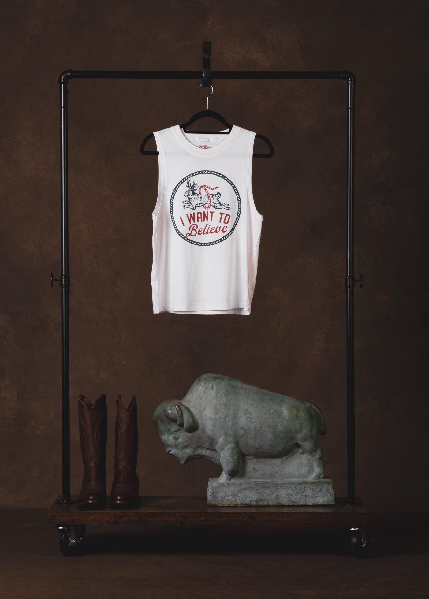 Drunk Hare Co Believer Muscle T-Shirt