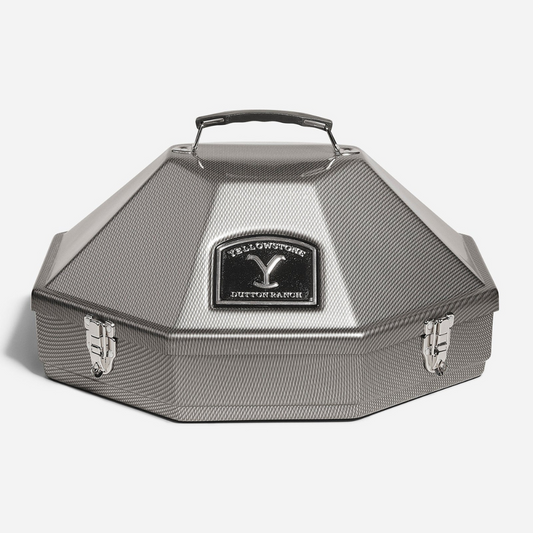 Silver Yellowstone Hat Carrier