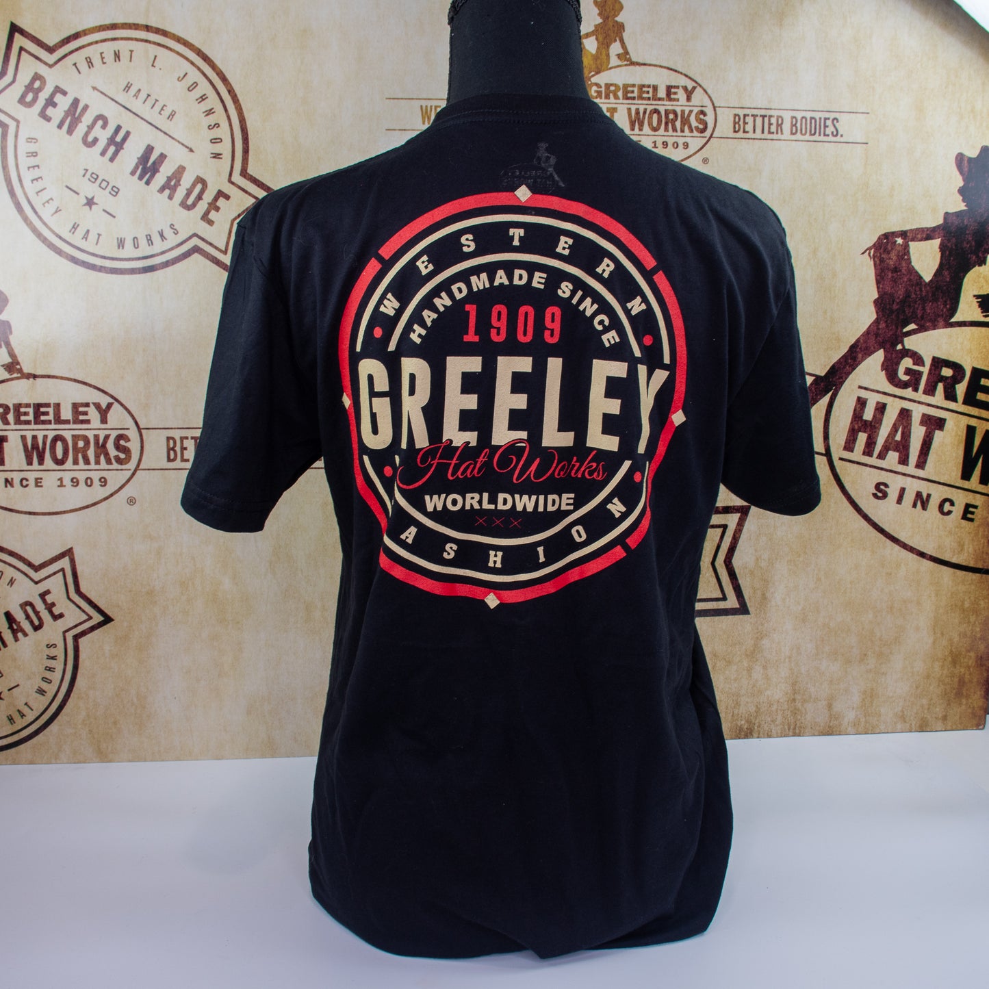 Greeley Hat Works Compass Woman's T-Shirt