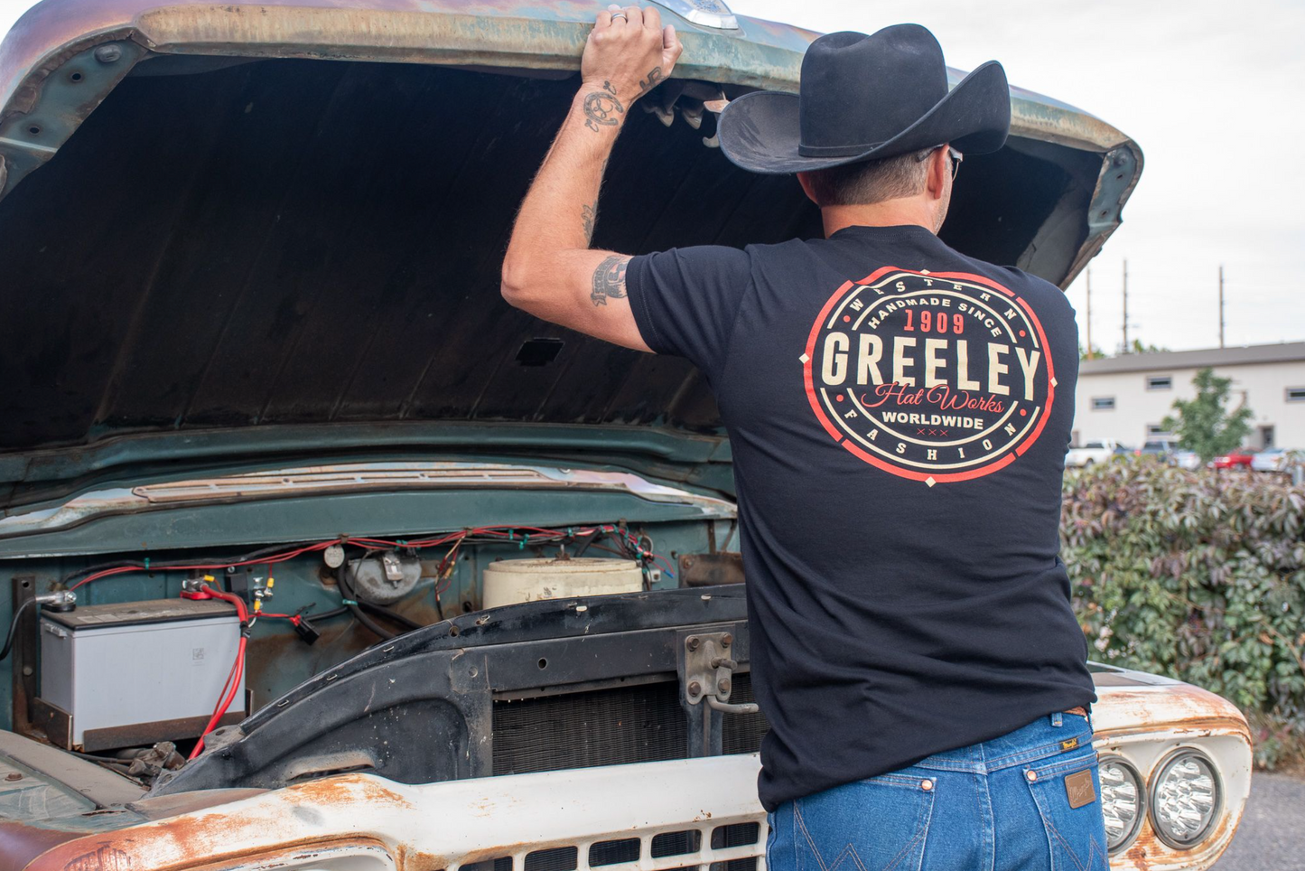 Greeley Hat Works Compass Men's T-Shirt