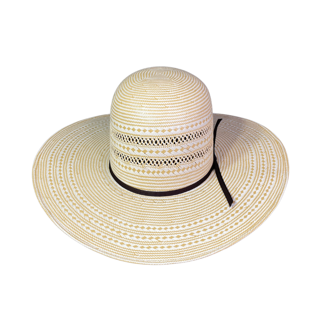 Twister Shantung Ivory/Wheat 4 1/4 Brim