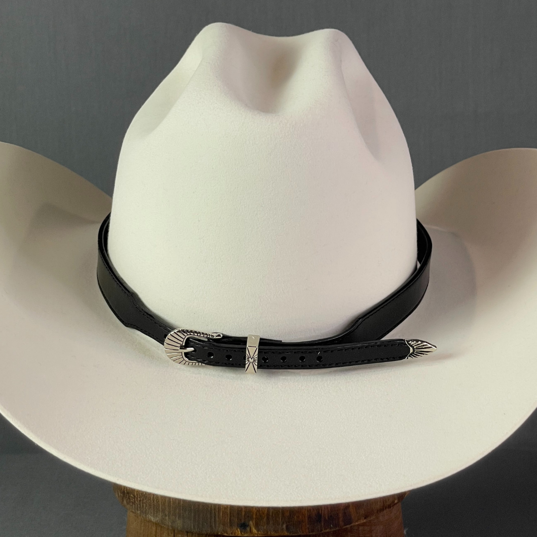 Classic Leather Cowboy Hat Band