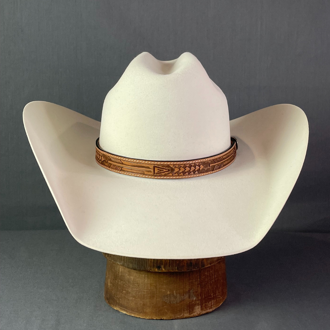 Arrow Leather Hat Band