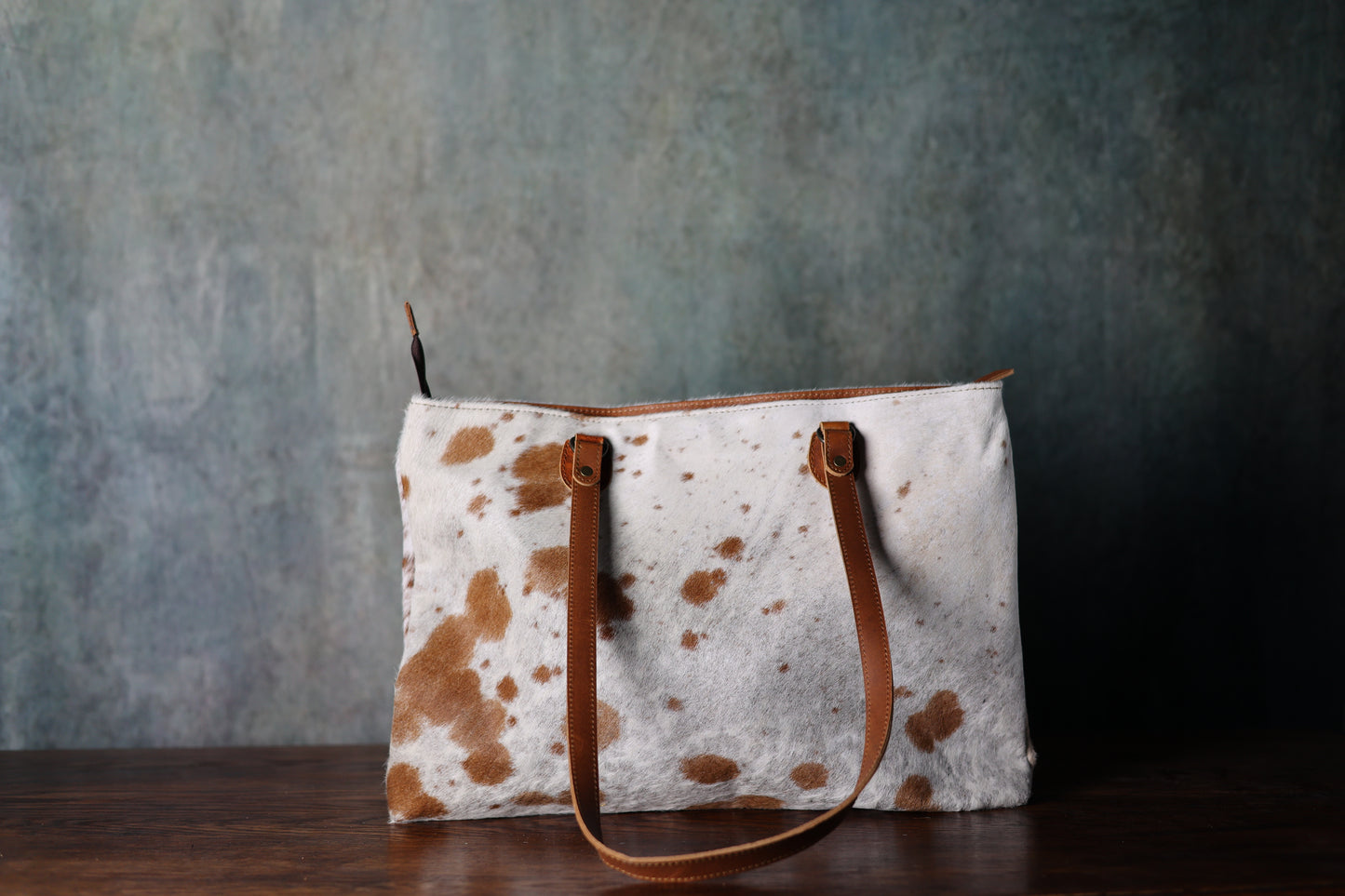 Genuine Cowhide Large Tote - Highlands Cowhide Tote Bag
