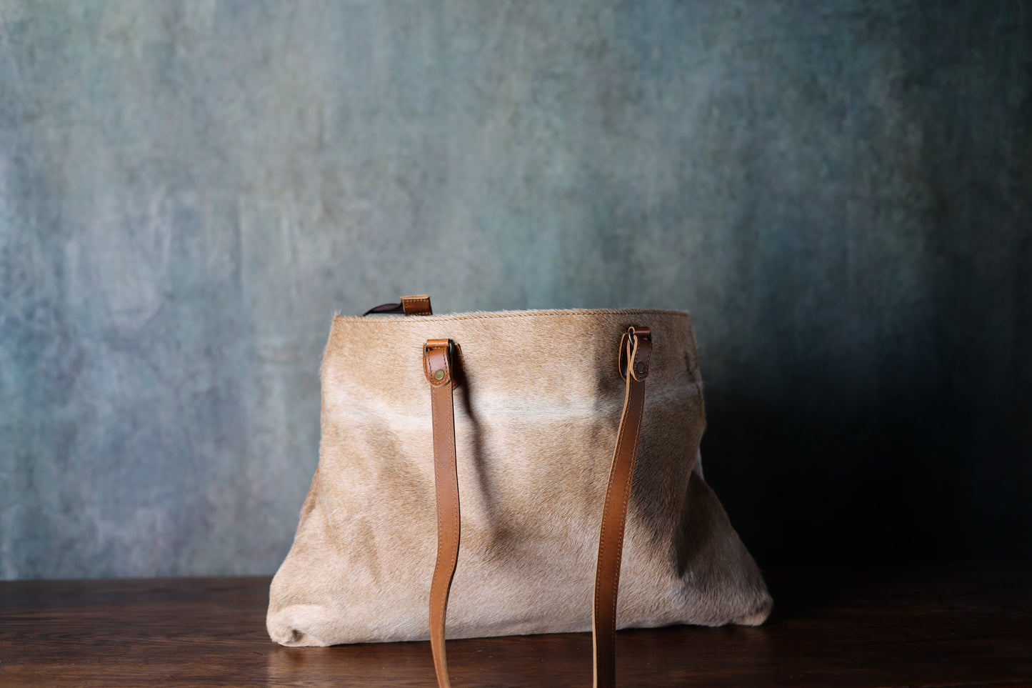 Genuine Cowhide Large Tote - Highlands Cowhide Tote Bag