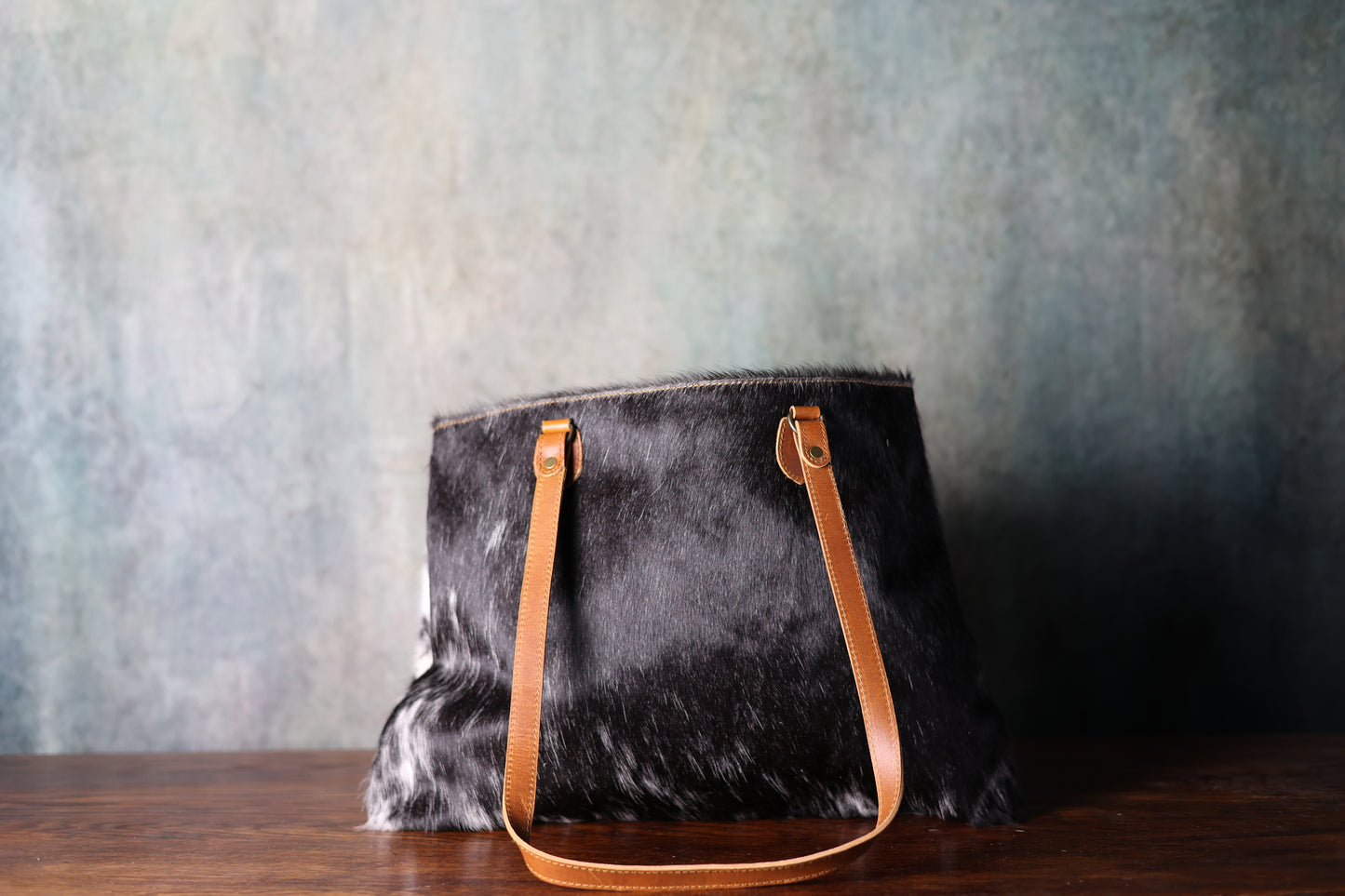 Genuine Cowhide Large Tote - Highlands Cowhide Tote Bag