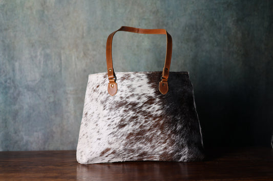 Genuine Cowhide Large Tote - Highlands Cowhide Tote Bag