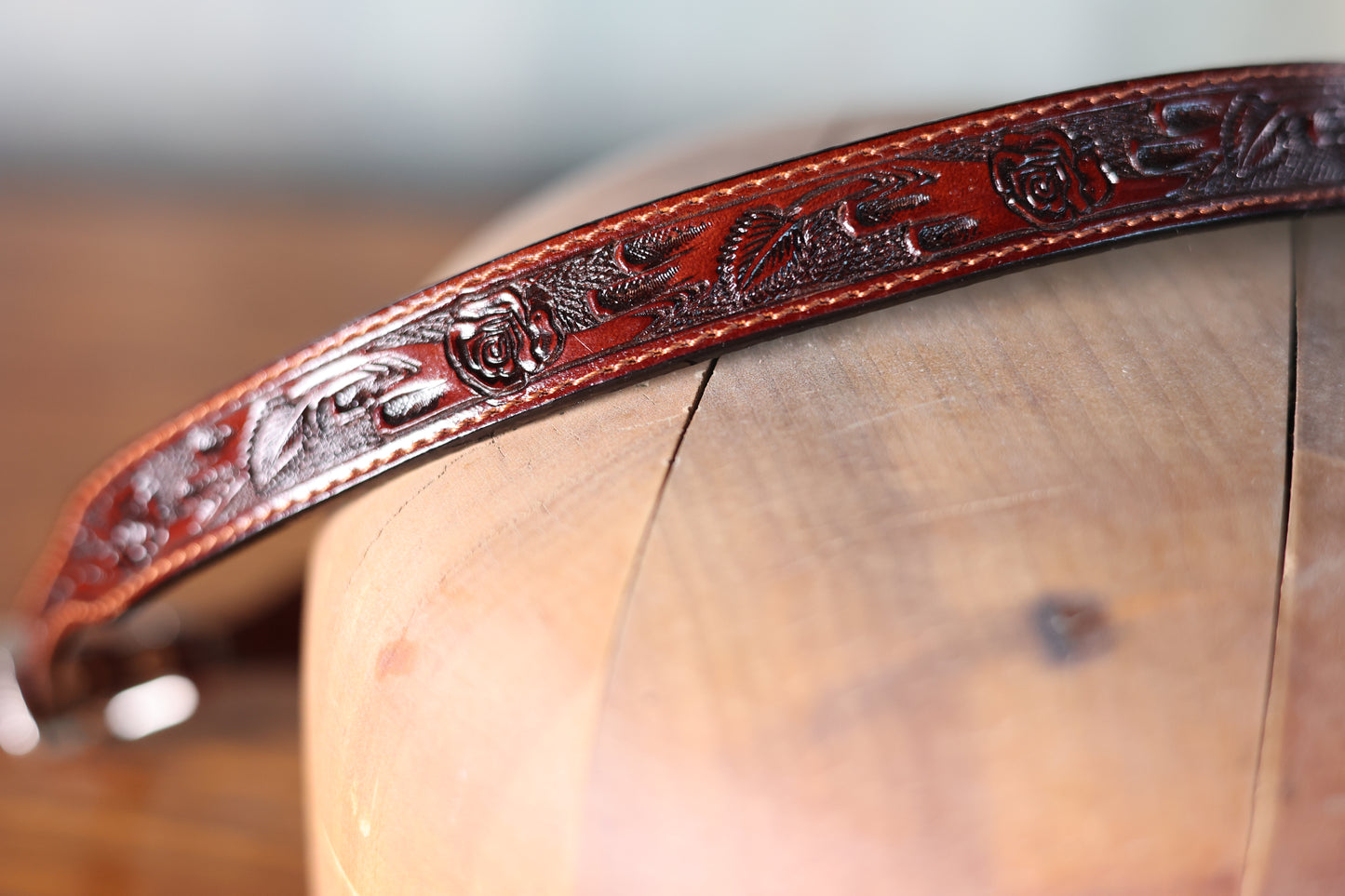 Austin Accent Leather Hat Bands