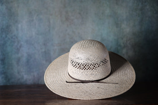 Rodeo King S7-22 Jute Open/Flat Straw Hat