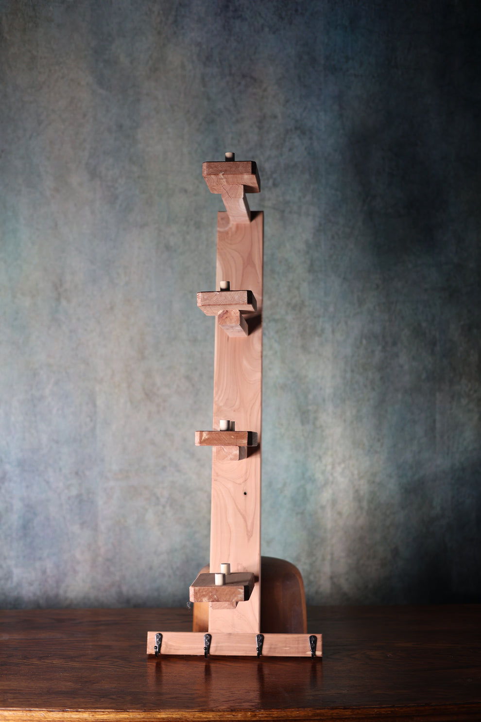 Cedar 3 Tier Cowboy Hat Rack | Greeley Hat Works