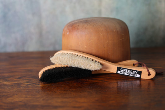 Long handled Hat Brush