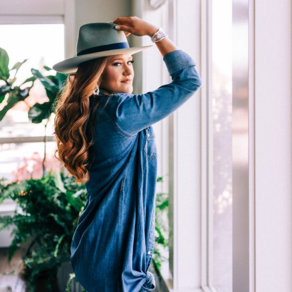 Greeley Hat Works Pure Beaver Aqua  Felt Hat