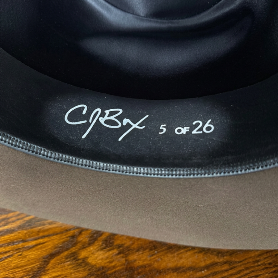 CJ Box x Pine Bluffs Distilling x Greeley Hat Works “The Signature 26”
