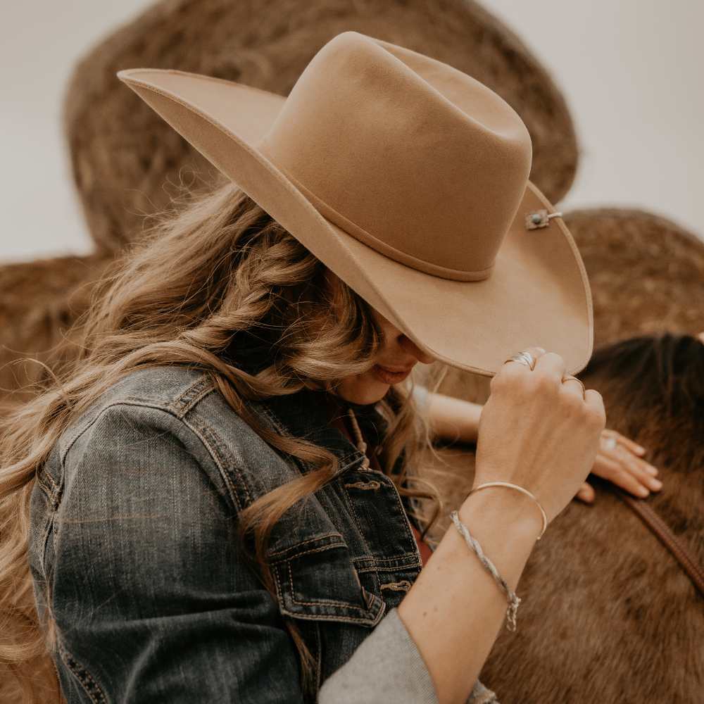 Greeley Hat Works Competitor French Tan Felt Hat