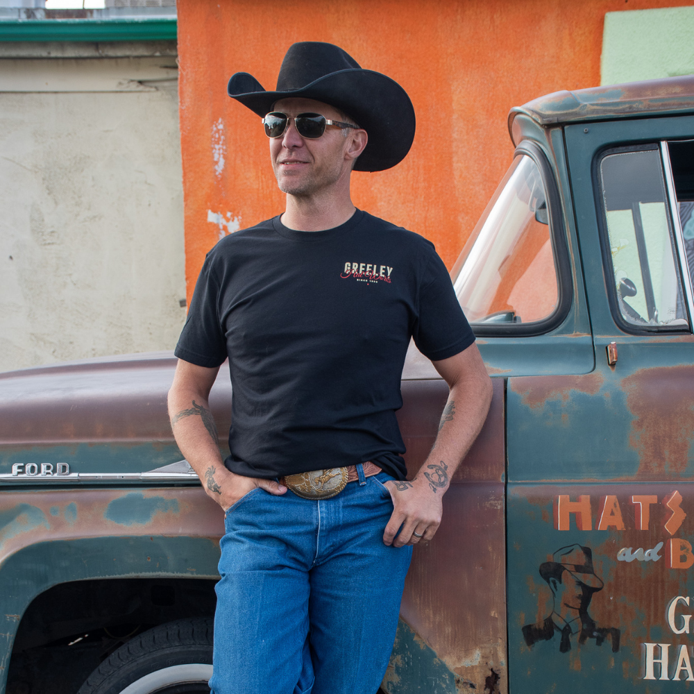 Greeley Hat Works Competitor Black Felt Hat
