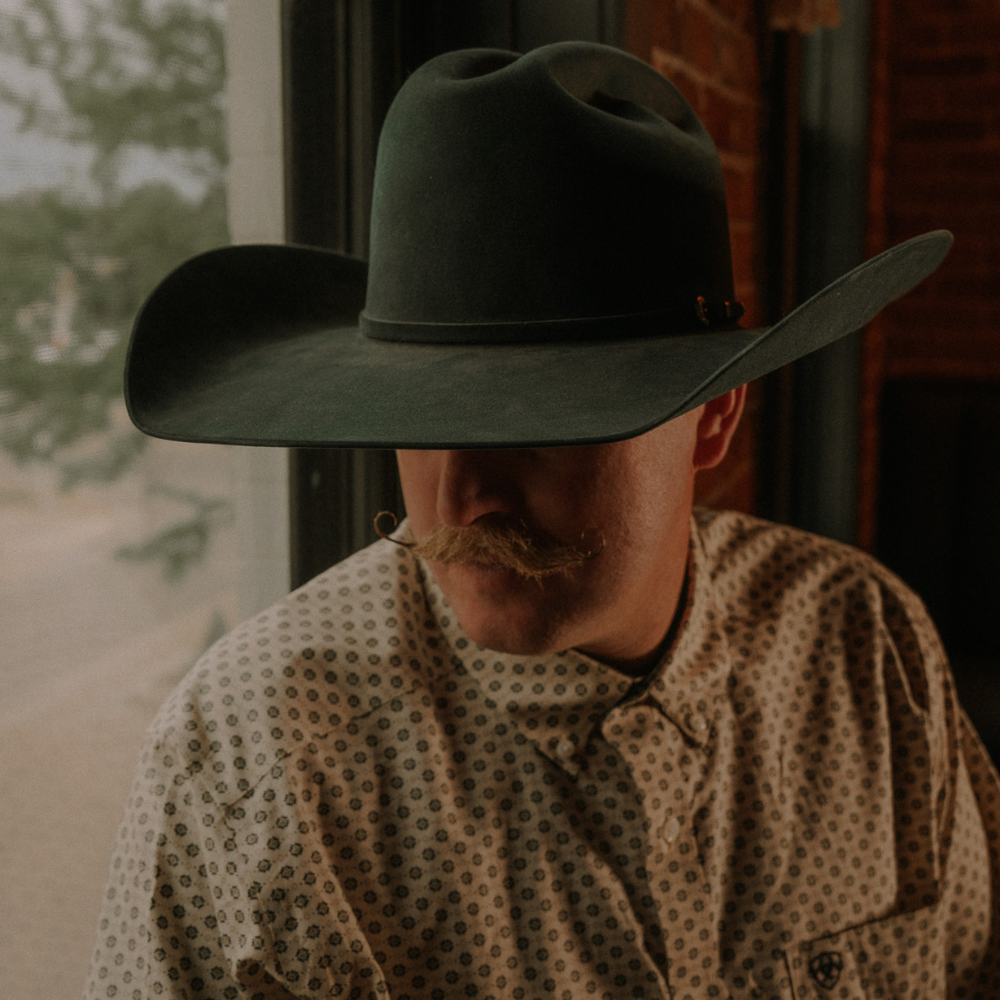 Greeley Hat Works Competitor Petrol Felt Hat