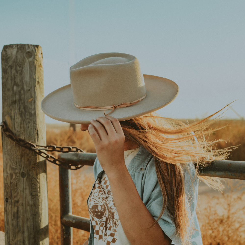 Greeley Hat Works Competitor Buckskin Felt Hat