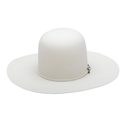Greeley Hat Works Competitor White Felt Hat