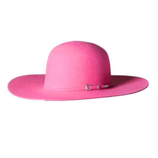 Greeley Hat Works Competitor Hot Pink Felt Hat