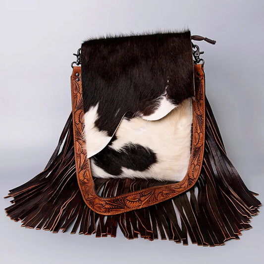 LC-ADBGZ147 Messenger Hair On Genuine Western Leather Women Bag