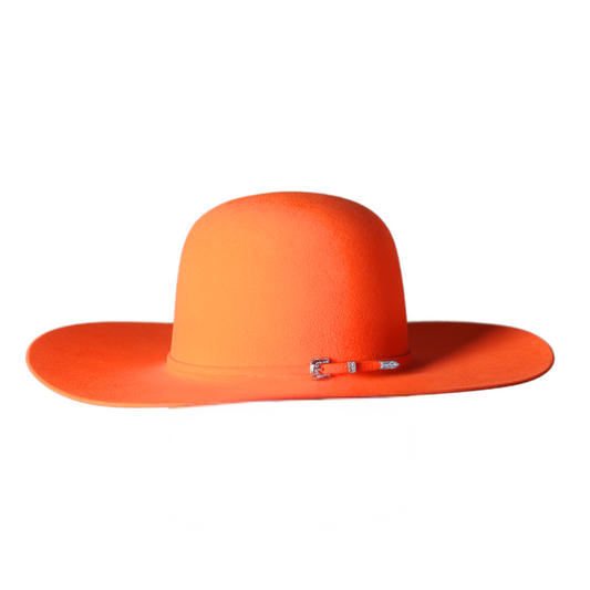 Greeley Hat Works Pure Beaver Orange  Felt Hat