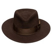 Ready-To-Ship Chocolate Fedora