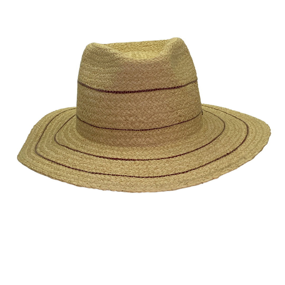 GIGI PIP Camila Fedora Natural Stripes