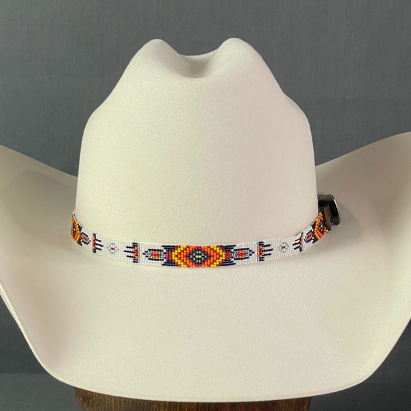 Multi color Aztec deals Hat Band 7/8